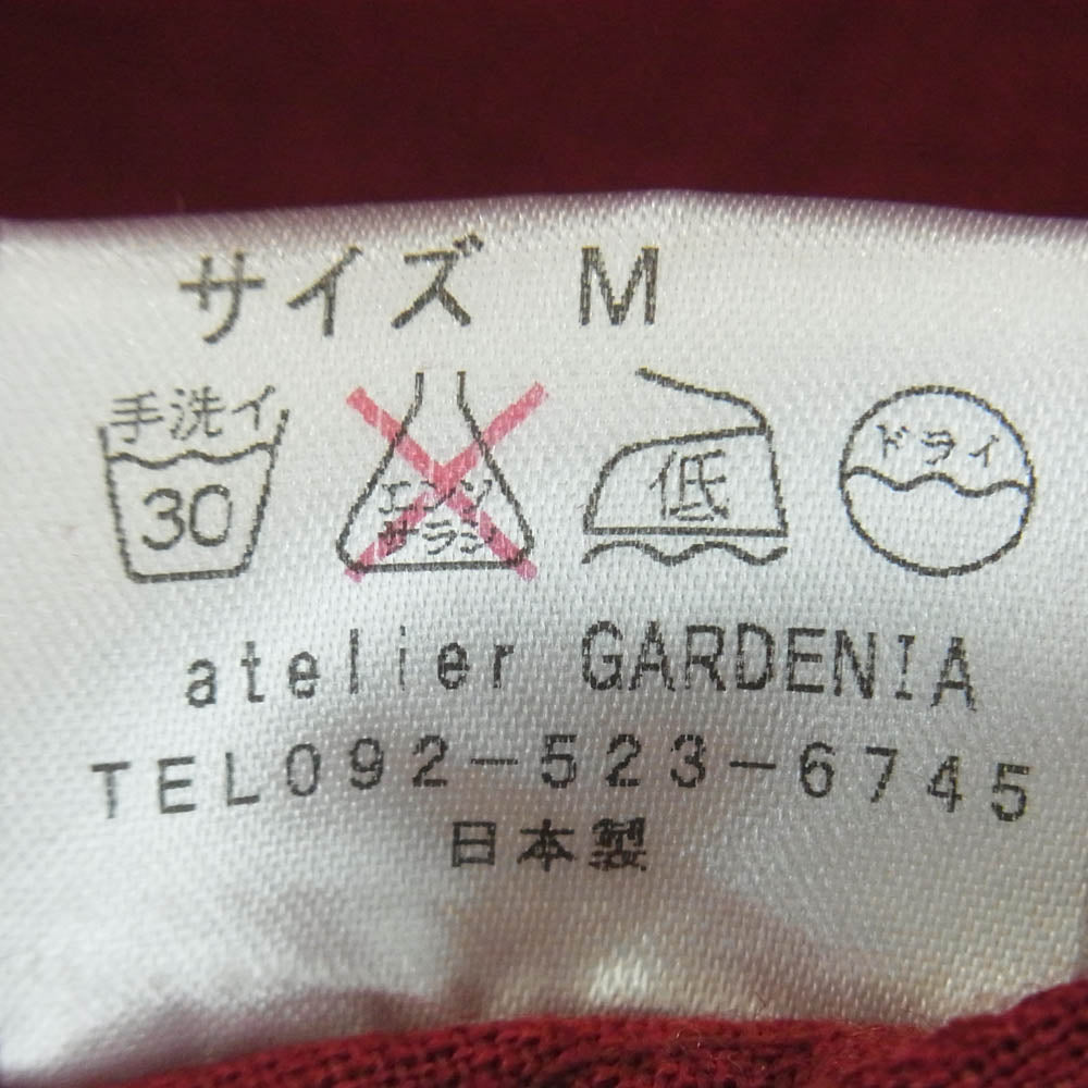ジャンゴアトゥール DJ-23B linen duster coat リネン ダスター コート レッド系 M【中古】