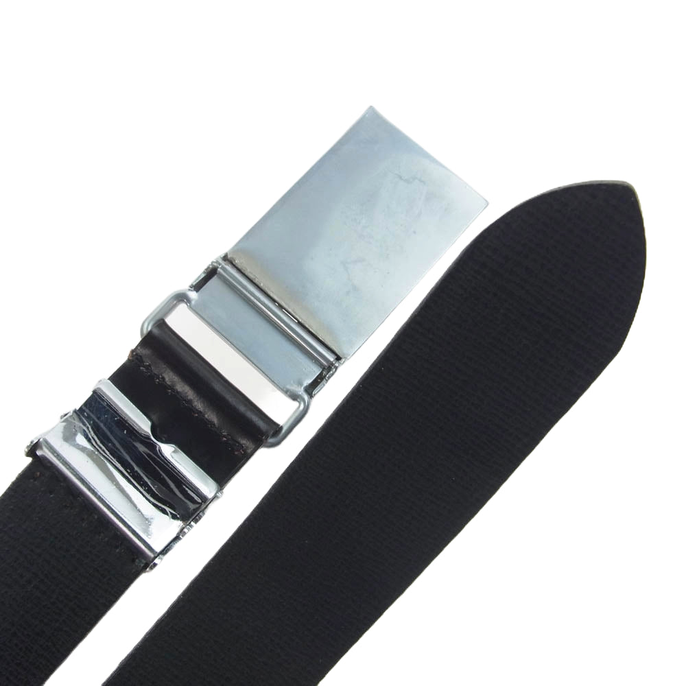 JEAN-PAUL GAULTIER ジャンポールゴルチエ レザー ベルト ブラック系 レッド系【中古】