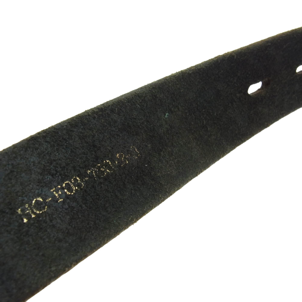 Yohji Yamamoto POUR HOMME ヨウジヤマモトプールオム スタッズ ベルト ブラック系【中古】