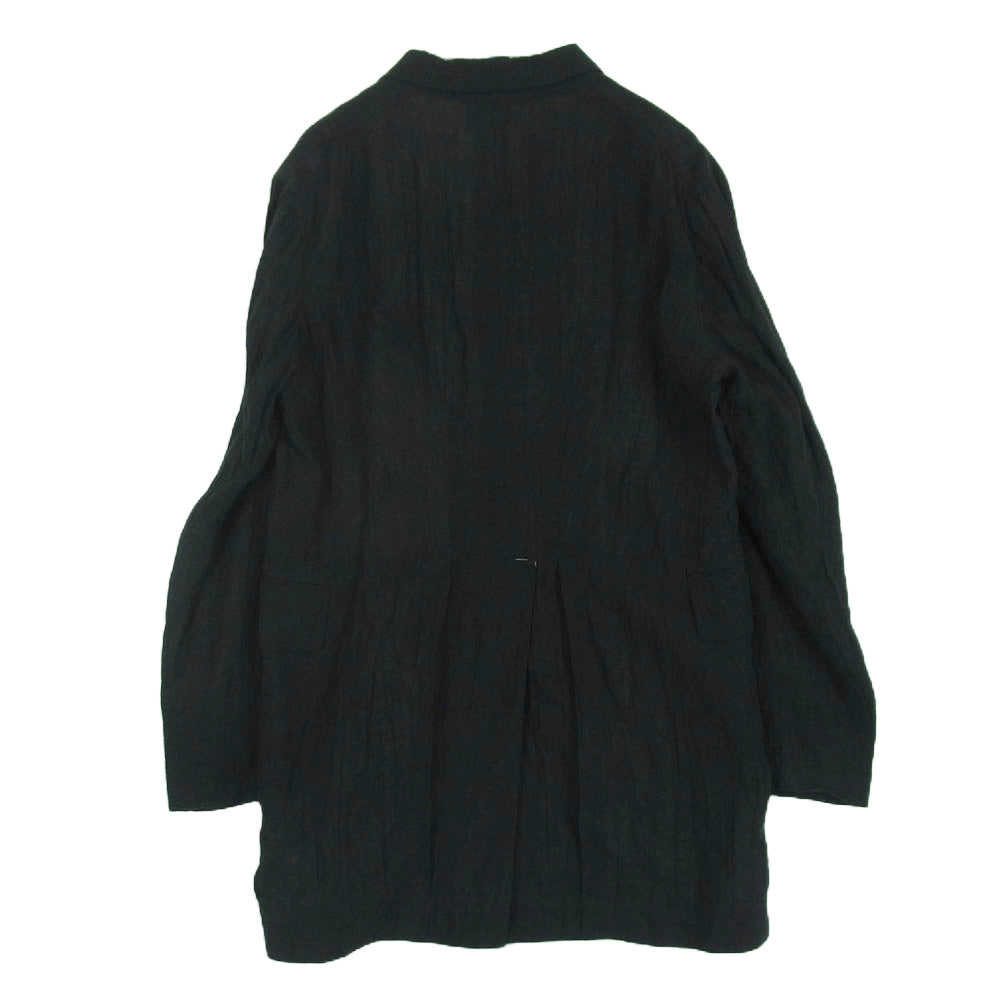 ジャンゴアトゥール D-AL-J01B ANOTHERLINE TAIL WORQUE LINEN COAT テール ワーク リネン コート ブラック系 42【中古】