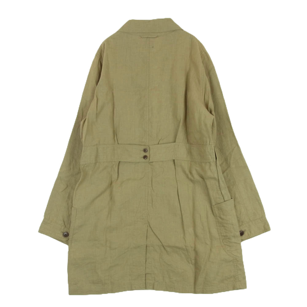 ジャンゴアトゥール DJ-2B classic duster coat クラシック ダスター コート リネン ベージュ系 4【中古】