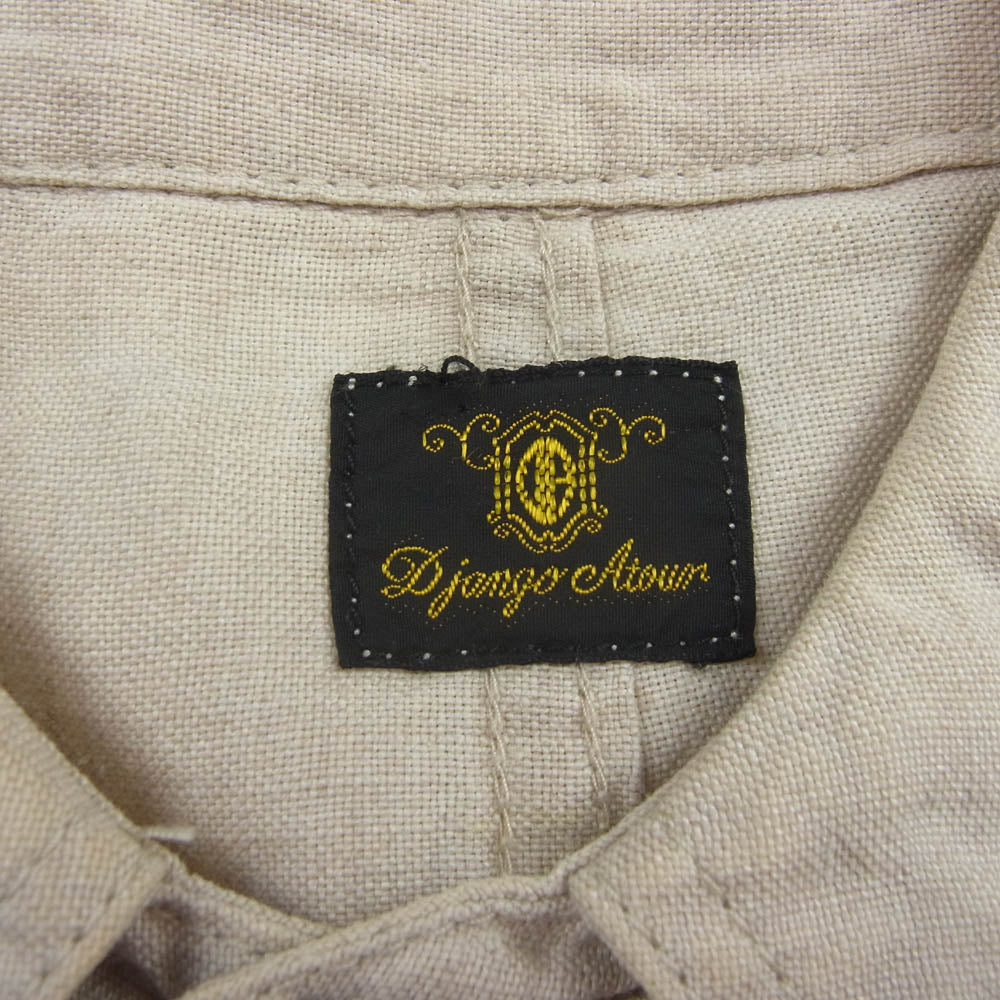 ジャンゴアトゥール DJ-2 classic duster coat クラシック ダスター コート リネン ベージュ系【中古】