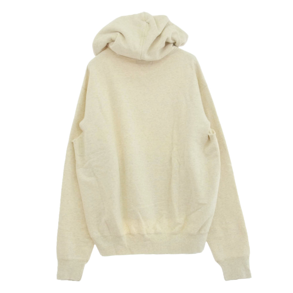 UNUSED アンユーズド US2406-C002S2 Sweat hoodie カットオフ スウェット フーディ パーカー オフホワイト系 2【新古品】【未使用】【中古】