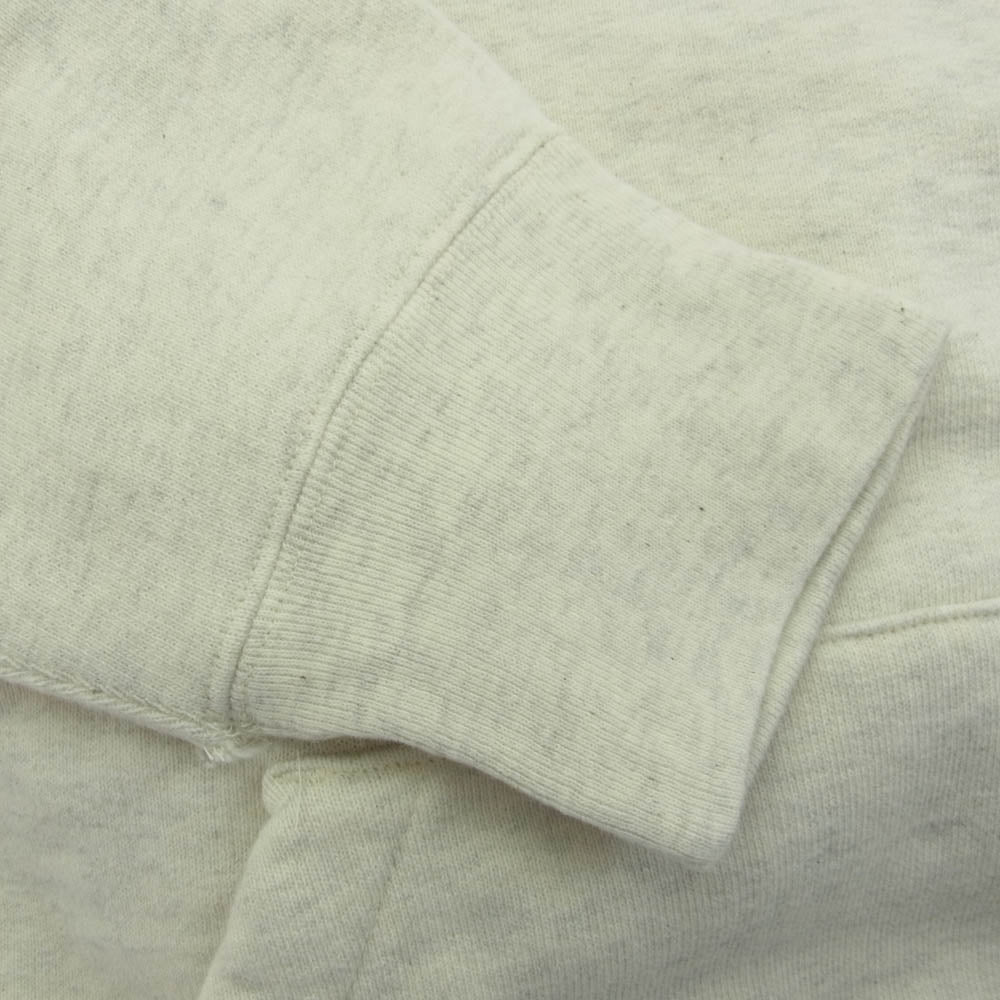 UNUSED アンユーズド US2406-C002S2 Sweat hoodie カットオフ スウェット フーディ パーカー オフホワイト系 2【新古品】【未使用】【中古】