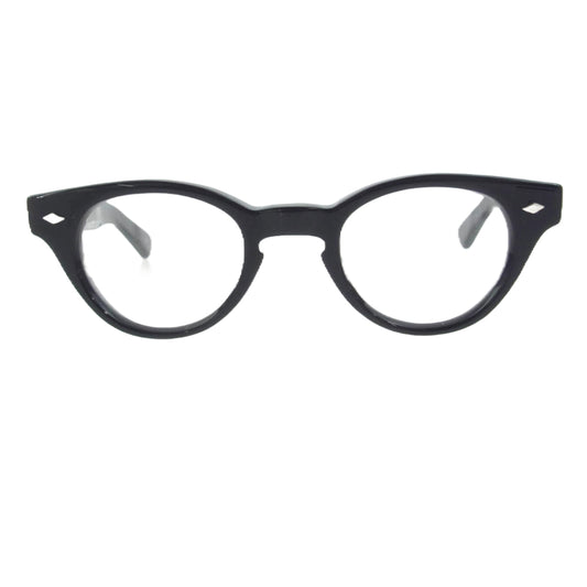 EFFECTOR エフェクター flanger フランジャー アイウェア 度無し メガネ フレーム：ブラック系【極上美品】【中古】