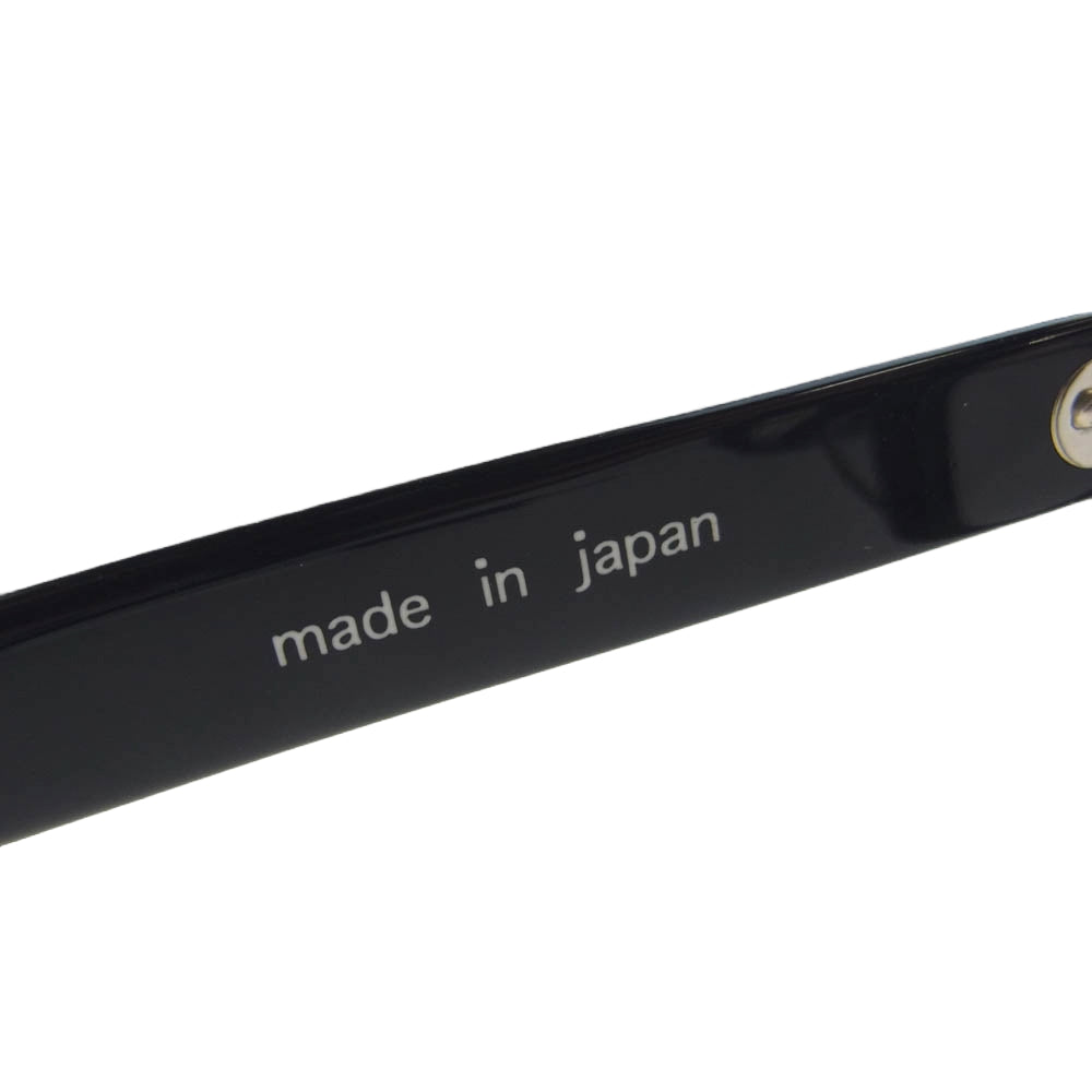 EFFECTOR エフェクター flanger フランジャー アイウェア 度無し メガネ フレーム：ブラック系【極上美品】【中古】