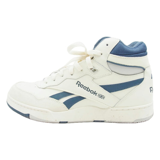 Reebok リーボック 100032749 BB 4000 II MID ヴィンテージ チョーク ミッドカット スニーカー オフホワイト系 ネイビー系 28.0cm【中古】