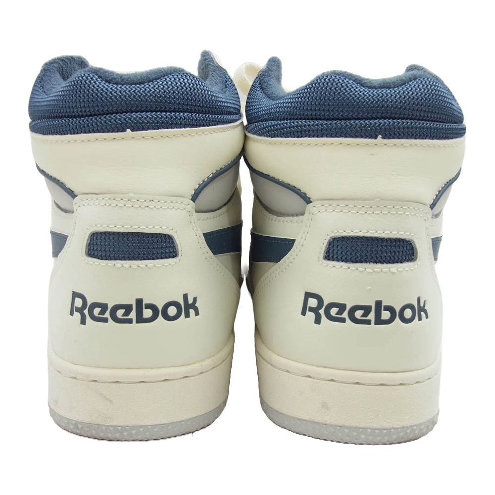 Reebok リーボック 100032749 BB 4000 II MID ヴィンテージ チョーク ミッドカット スニーカー オフホワイト系 ネイビー系 28.0cm【中古】
