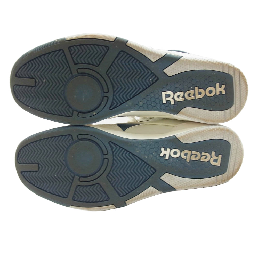 Reebok リーボック 100032749 BB 4000 II MID ヴィンテージ チョーク ミッドカット スニーカー オフホワイト系 ネイビー系 28.0cm【中古】