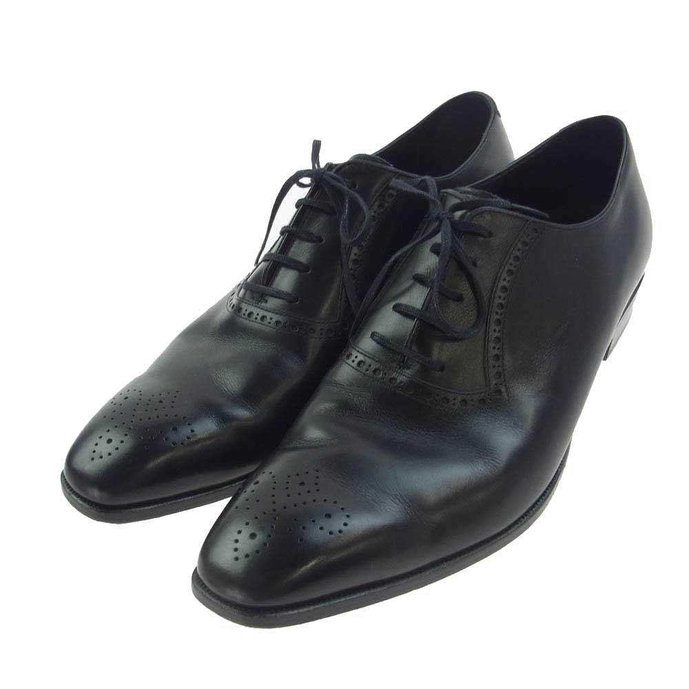 BEAMS ビームス BEAMSF ウィングチップ ドレス シューズ レザー シューズ ブラック系 US9【中古】