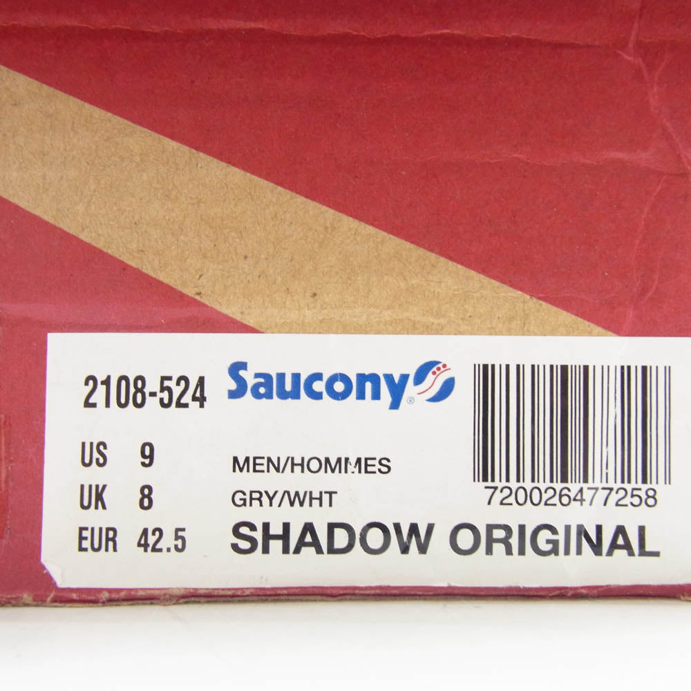 サッカニー 2108-524 SHADOW ORIGINAL シャドウ オリジナル グレー系 UK8/US9【中古】
