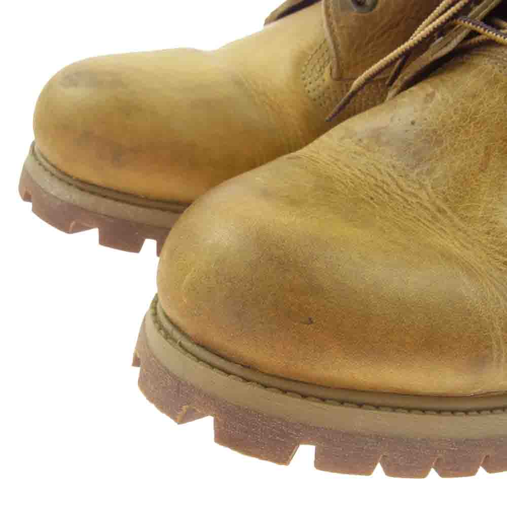 Timberland ティンバーランド 27092 6inch PREMIUM BOOTS プレミアム ブーツ ライトブラウン系 US12【中古】
