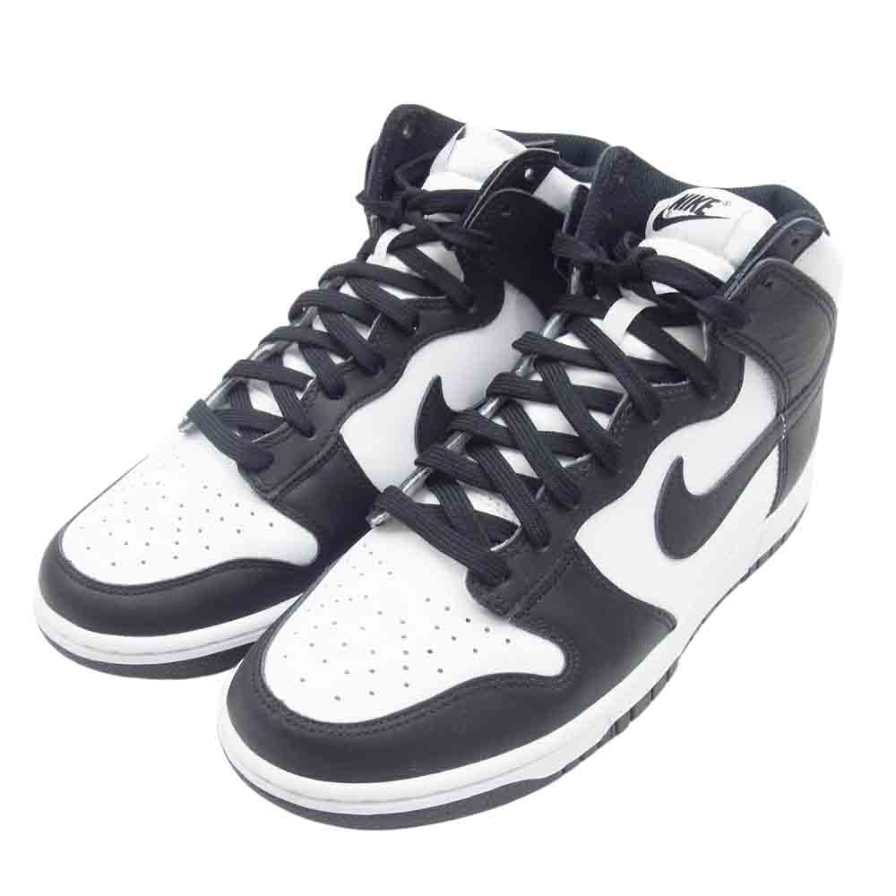 NIKE ナイキ DD1399-105 Dunk High Championship White ダンク ハイ チャンピオンシップ ホワイト ホワイト系 ブラック系 26cm【極上美品】【中古】