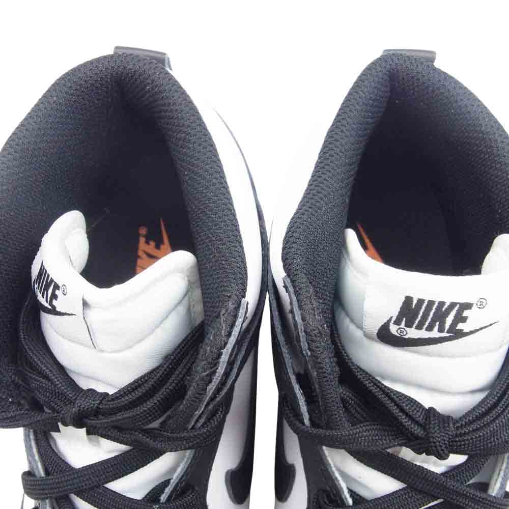 NIKE ナイキ DD1399-105 Dunk High Championship White ダンク ハイ チャンピオンシップ ホワイト ホワイト系 ブラック系 26cm【極上美品】【中古】