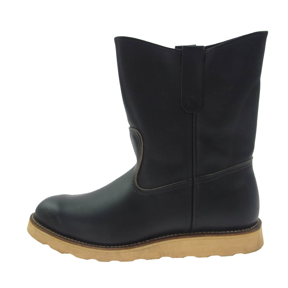 RED WING レッドウィング 8169 PECOS BOOTS ペコ ブーツ レザー ブーツ ブラック系 US8.5【中古】