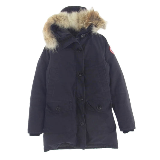 CANADA GOOSE カナダグース 2603JL 国内正規品 サザビーリーグタグ BRONTE PARKA ブロンテ パーカ ダウン ジャケット ブラック系 S【中古】