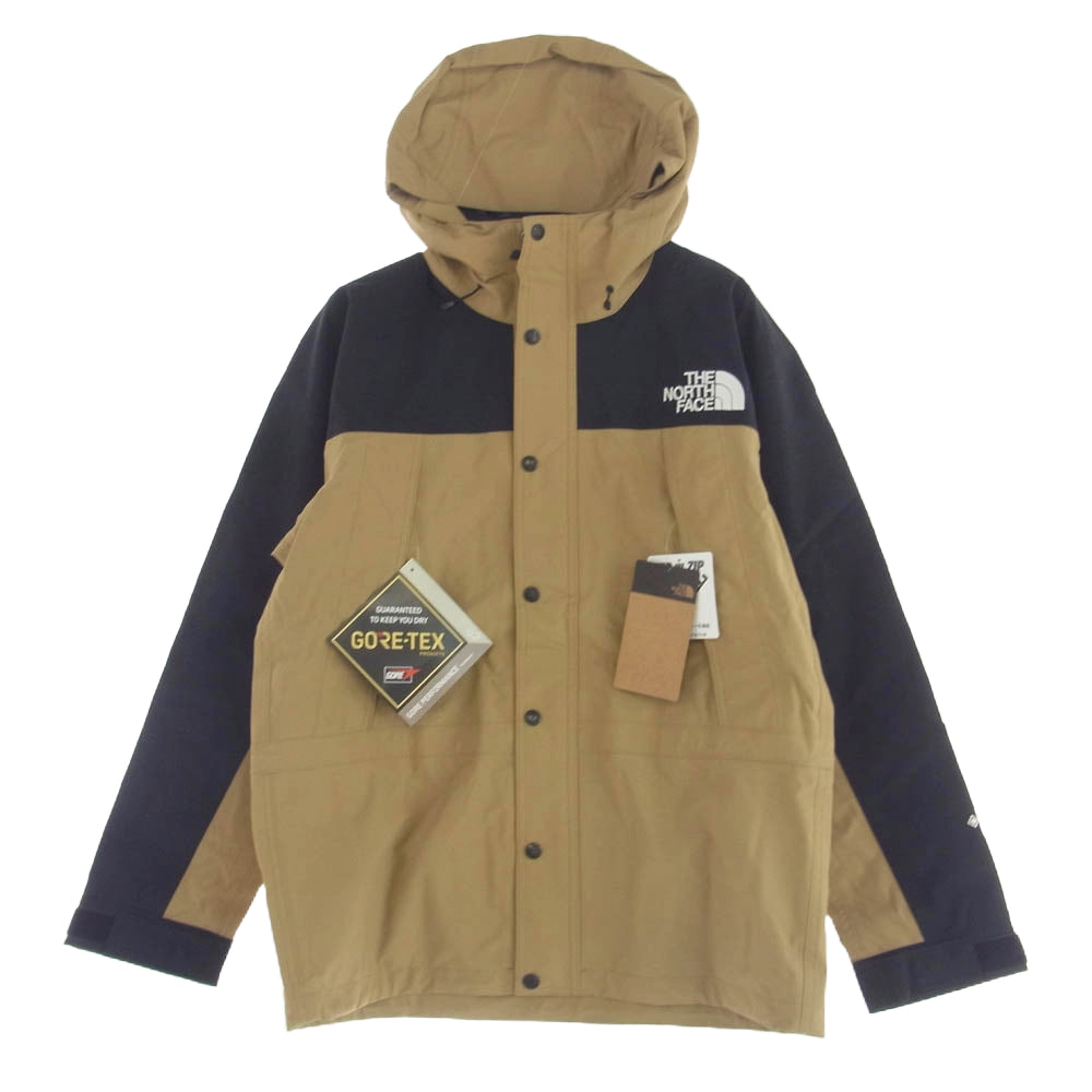 THE NORTH FACE ノースフェイス NP11834 Mountain Light Jacket GORE-TEX マウンテン ライト ジャケット ゴアテックス ベージュ系 M【新古品】【未使用】【中古】