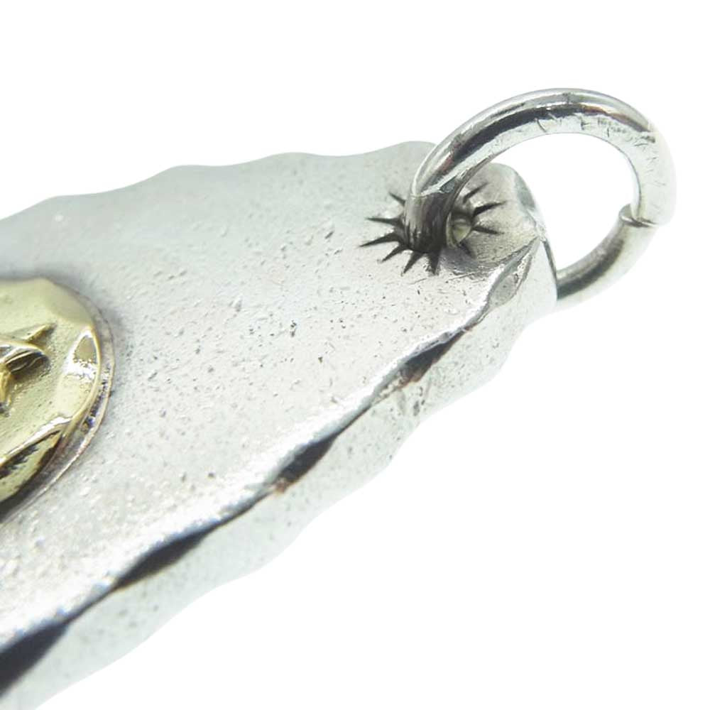 TADY&KING タディアンドキング GPウルフメタル付きたたき SV925 K18 金メタル付き タタキ ペンダントトップ シルバー系 ゴールド系【中古】