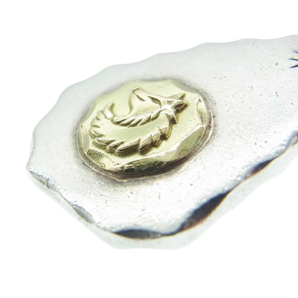 TADY&KING タディアンドキング GPウルフメタル付きたたき SV925 K18 金メタル付き タタキ ペンダントトップ シルバー系 ゴールド系【中古】