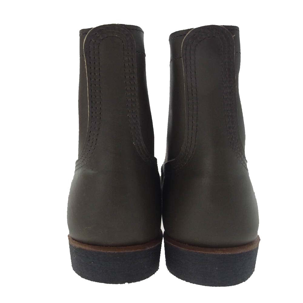 RED WING レッドウィング 8078 Iron Ranger ALPINE アイアンレンジャー アルパイン ポーテージ レザー ワーク ブーツ モスグリーン系 27.5cm【新古品】【未使用】【中古】