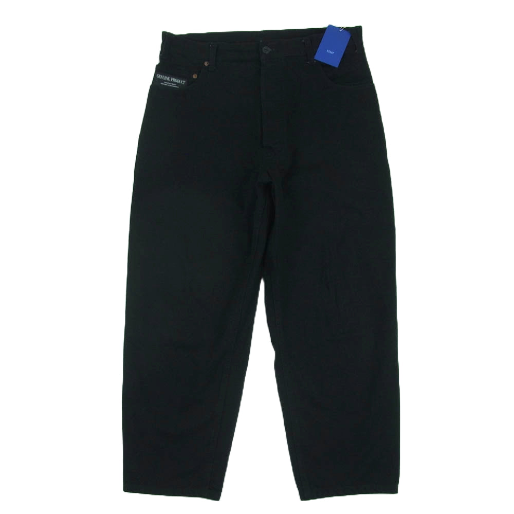 エッセイ ES15P-02 JODHPUR DENIM ジョッパー デニム パンツ コットン 日本製 ブラック系 2【美品】【中古】