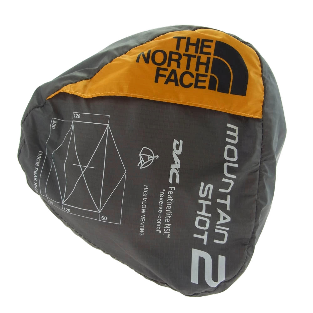 THE NORTH FACE ノースフェイス NV22307 Mountain Shot 2 マウンテンショット 山岳 テント イエロー系【極上美品】【中古】