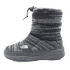 THE NORTH FACE ノースフェイス NF51593 Nuptse Bootie WP Wool Luxe ヌプシ ツイード ウール ブーツ ブラック系 27cm【中古】