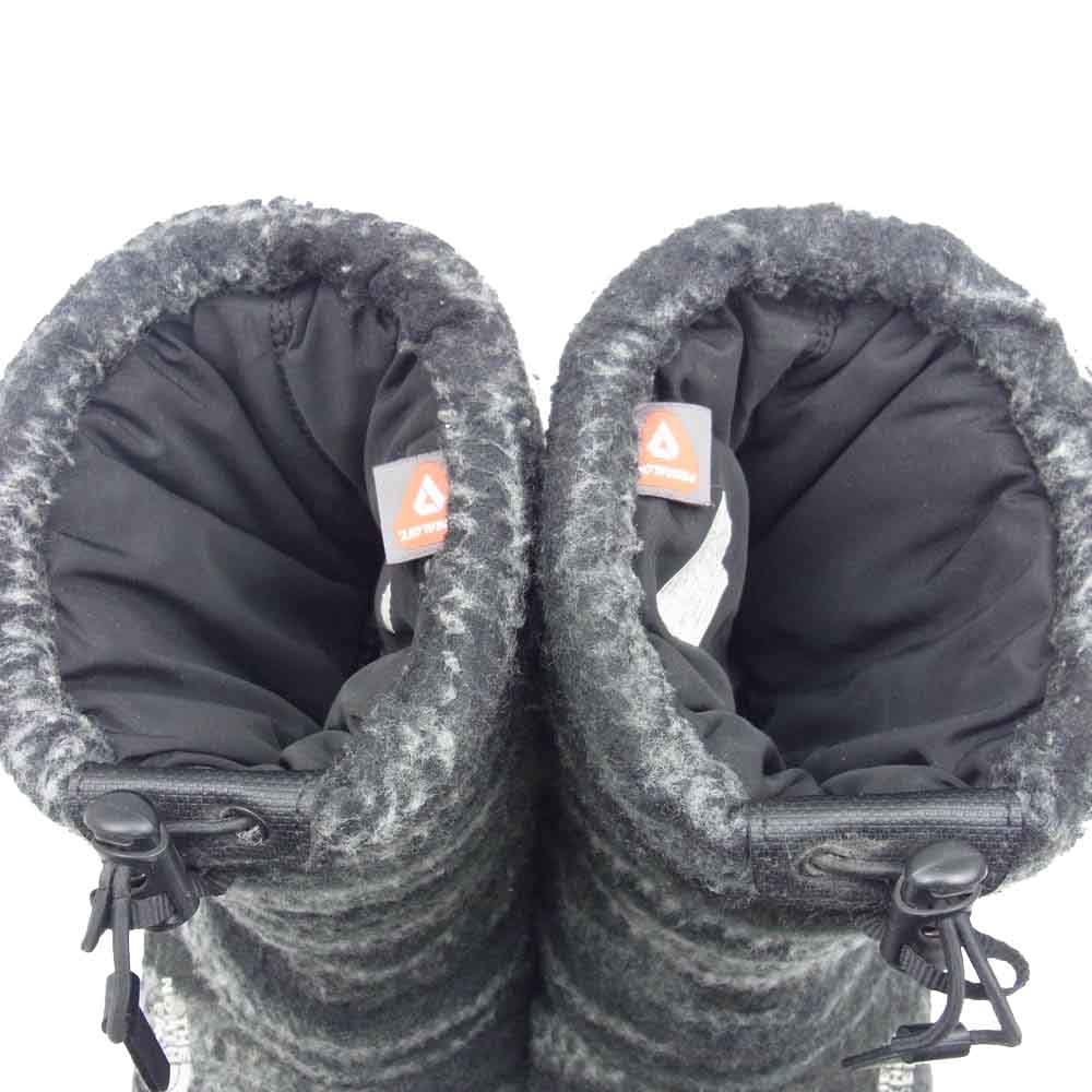 THE NORTH FACE ノースフェイス NF51593 Nuptse Bootie WP Wool Luxe ヌプシ ツイード ウール ブーツ ブラック系 27cm【中古】