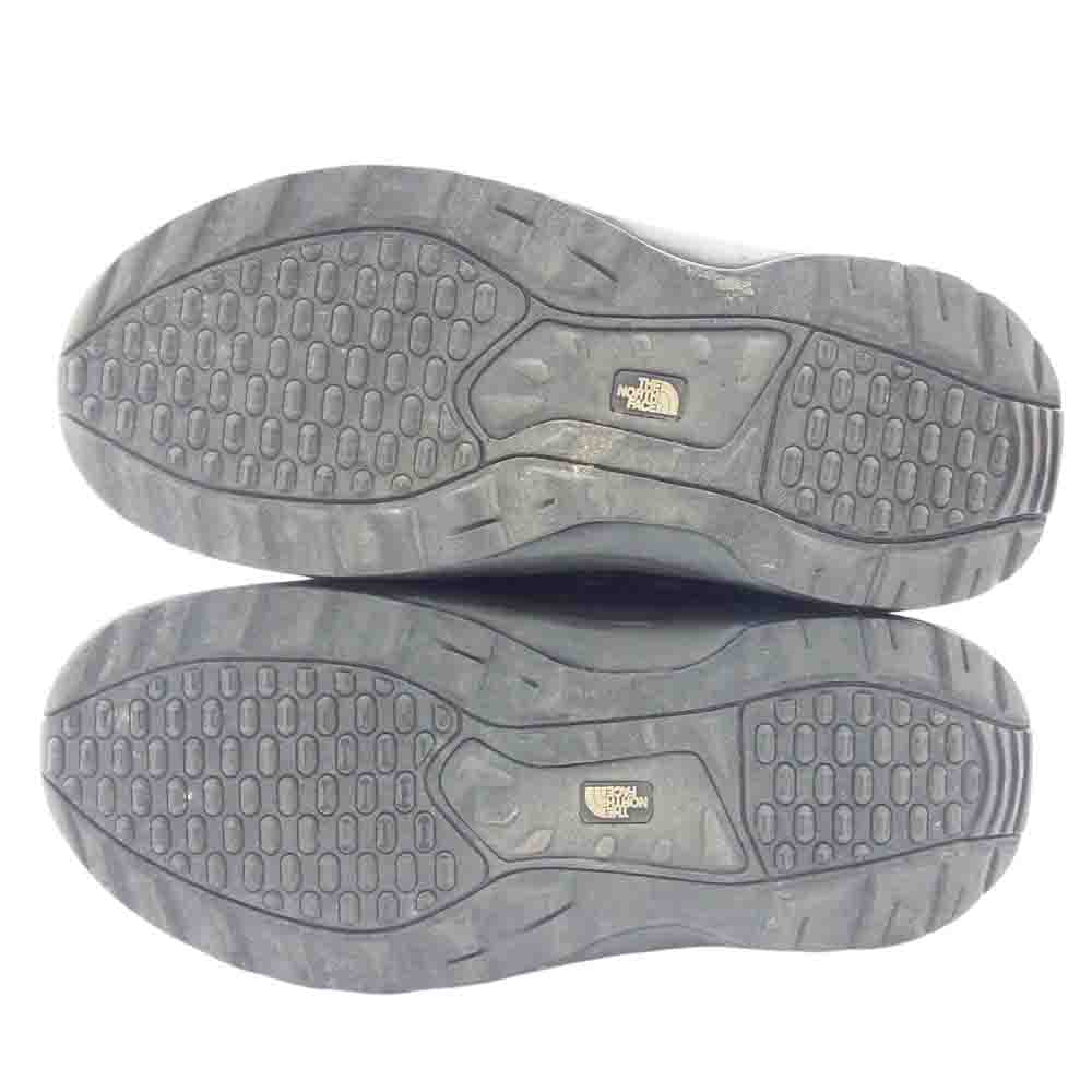 THE NORTH FACE ノースフェイス NF51593 Nuptse Bootie WP Wool Luxe ヌプシ ツイード ウール ブーツ ブラック系 27cm【中古】