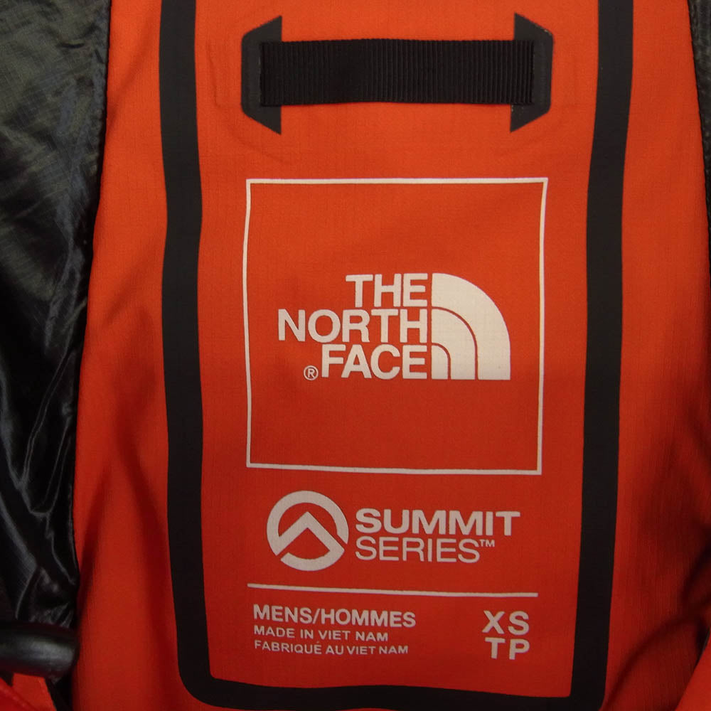 THE NORTH FACE ノースフェイス ND51921 FL L6 Down Belay Parka ダウン ビレイ パーカー ジャケット オレンジ系 XS【中古】