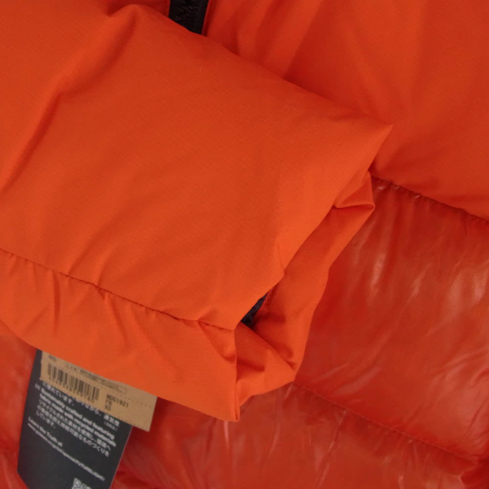 THE NORTH FACE ノースフェイス ND51921 FL L6 Down Belay Parka ダウン ビレイ パーカー ジャケット オレンジ系 XS【中古】