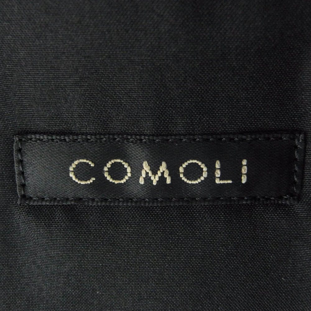COMOLI コモリ 23AW Y03-04020 シープスキン G8 ジャケット 中綿 レザー ジャケット ブラック系 3【中古】
