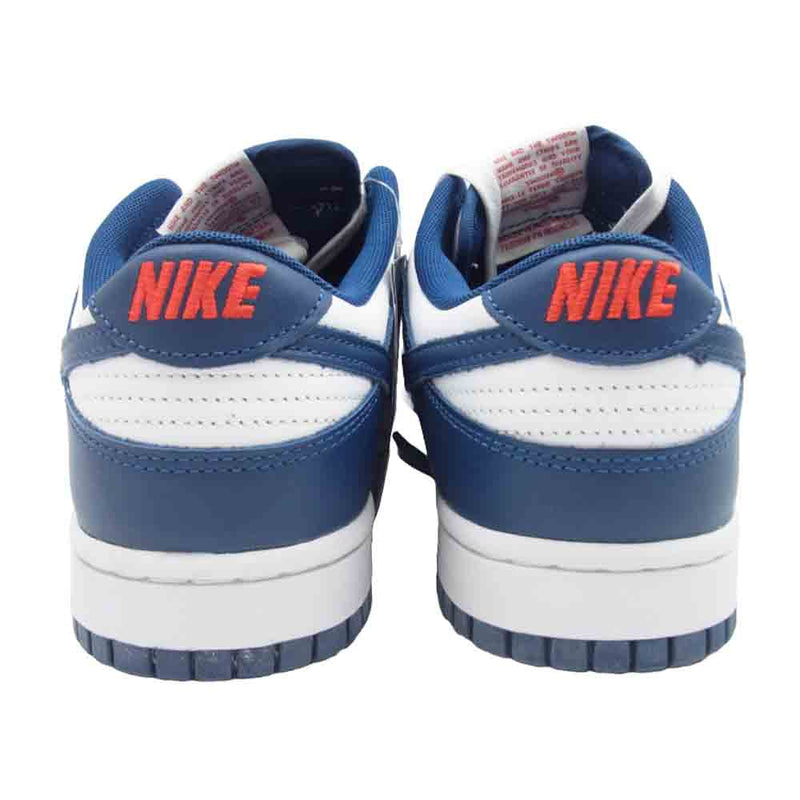 NIKE ナイキ DD1391-400 Dunk Low ダンクロー Valerian Blue バレリアンブルー ローカット スニーカー ホワイト系 ネイビー系 27cm【美品】【中古】