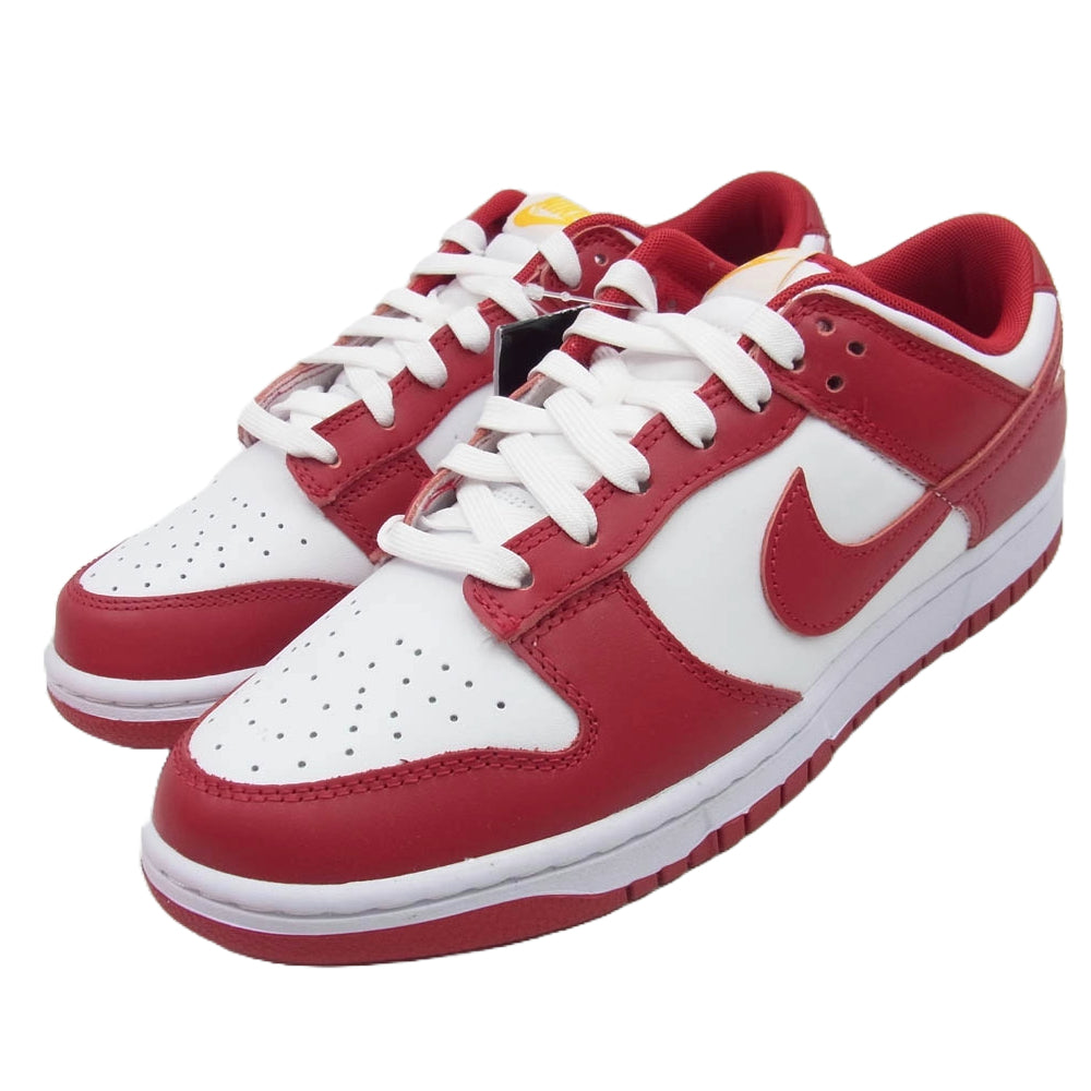 NIKE ナイキ DD1391-602 Dunk Low ダンク ロー Gym Red ジム レッド ローカット スニーカー レッド系 27cm【新古品】【未使用】【中古】