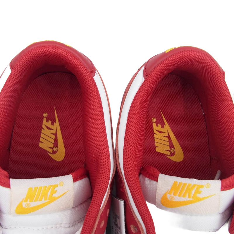 NIKE ナイキ DD1391-602 Dunk Low ダンク ロー Gym Red ジム レッド ローカット スニーカー レッド系 27cm【新古品】【未使用】【中古】