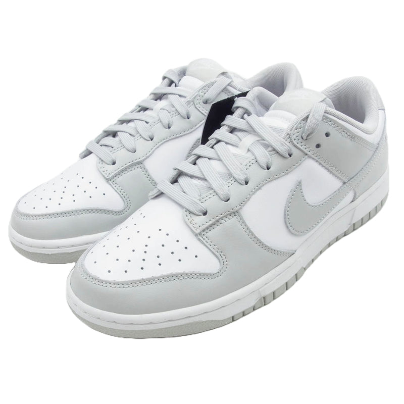 NIKE ナイキ DD1391-103 Dunk Low ダンク ロー Grey Fog グレーフォグ ローカット スニーカー グレー系 ホワイト系 27cm【新古品】【未使用】【中古】