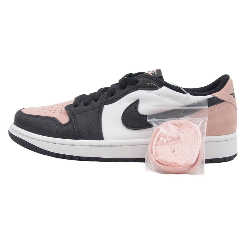 NIKE ナイキ CZ0790-061 Air Jordan 1 エアジョーダンワン Low OG Bleached Coral ブリーチド コーラル ローカット スニーカー ピンク系 ホワイト系 ブラック系 27cm【新古品】【未使用】【中古】