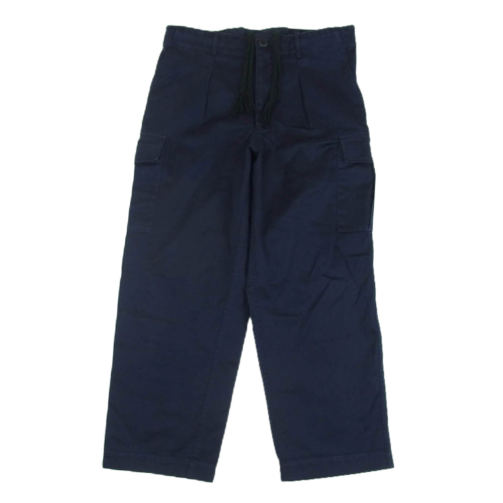 ヴィンテ－ジ ROYAL NAVY COMBAT TROUSERS イギリス軍 ロイヤルネイビー パンツ ネイビー系 72/92/108【中古】