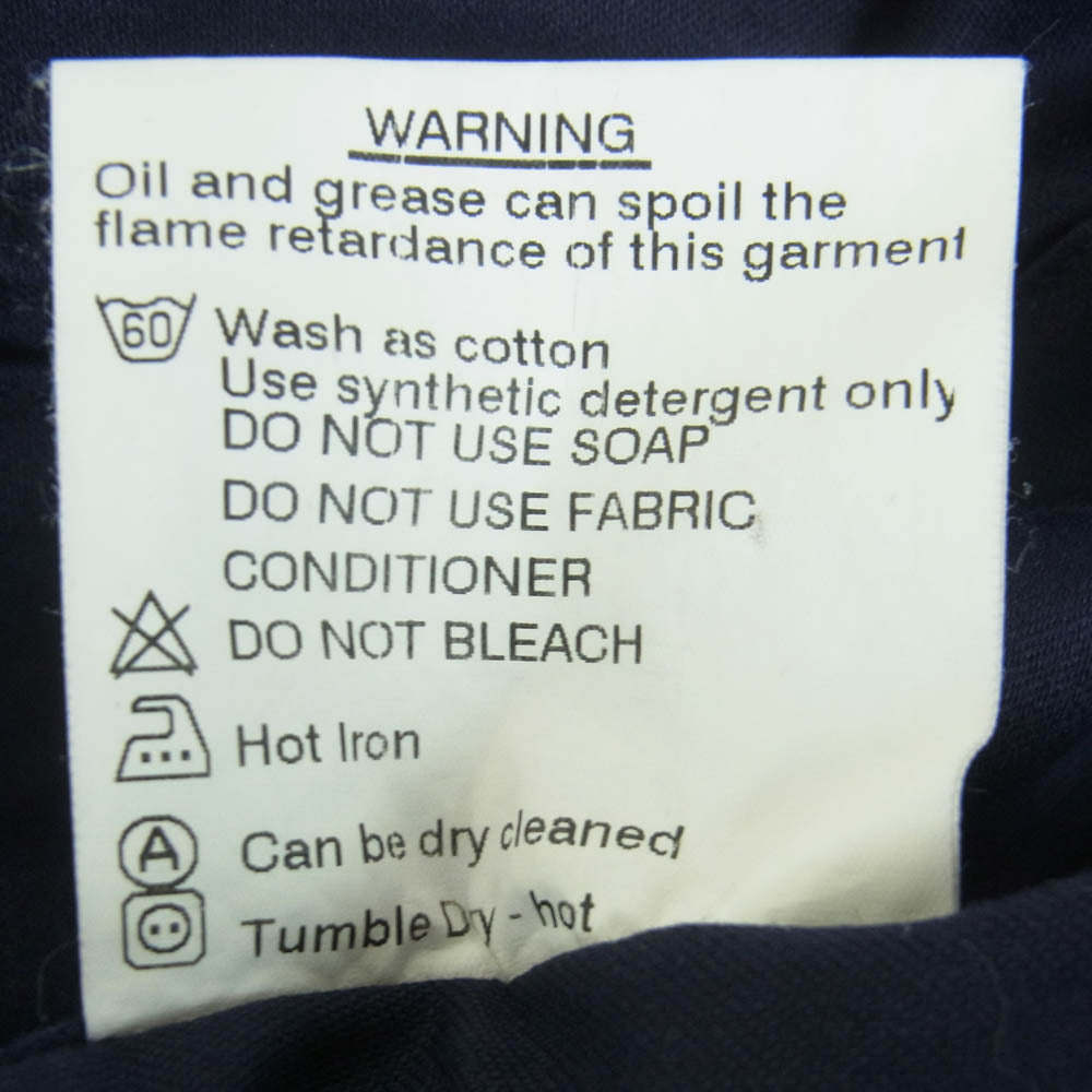 ヴィンテ－ジ ROYAL NAVY COMBAT TROUSERS イギリス軍 ロイヤルネイビー パンツ ネイビー系 72/92/108【中古】