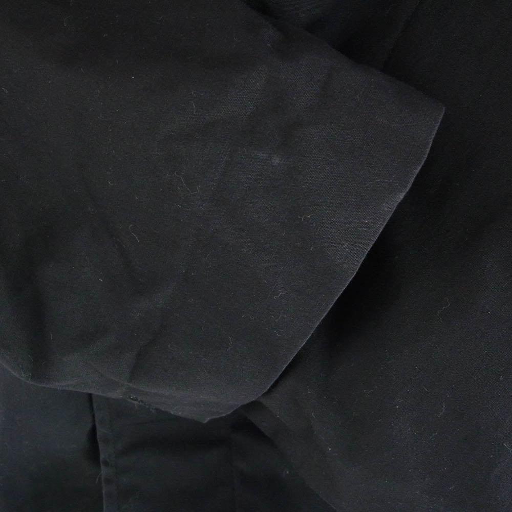 ヴィンテ－ジ 80s 87年製 実物 U.S. NAVY Soutien Collar coat ステンカラー コート ボアライナー ブラック系 ダークネイビー 36R【中古】
