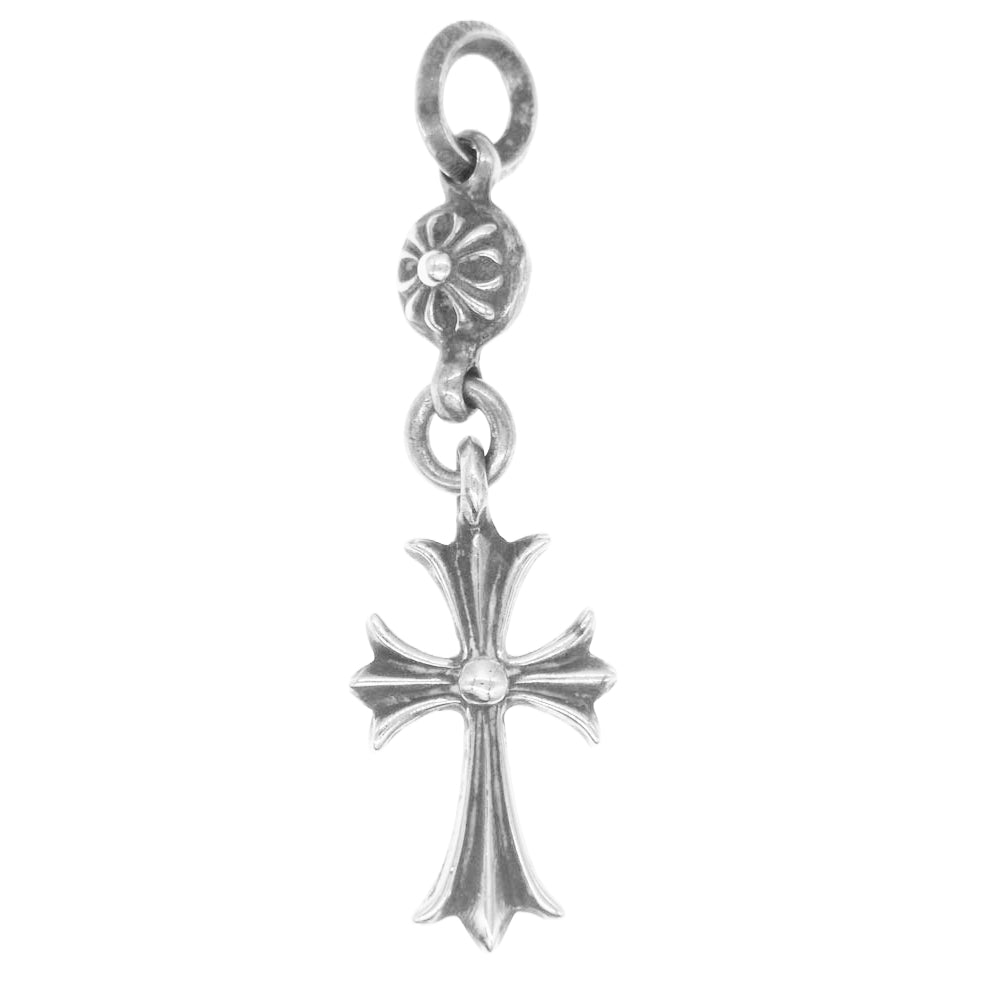 CHROME HEARTS クロムハーツ（原本無） 1B TNY CH CRS 1ボールタイニーCHクロス チャーム シルバー ネックレストップ シルバー系【中古】