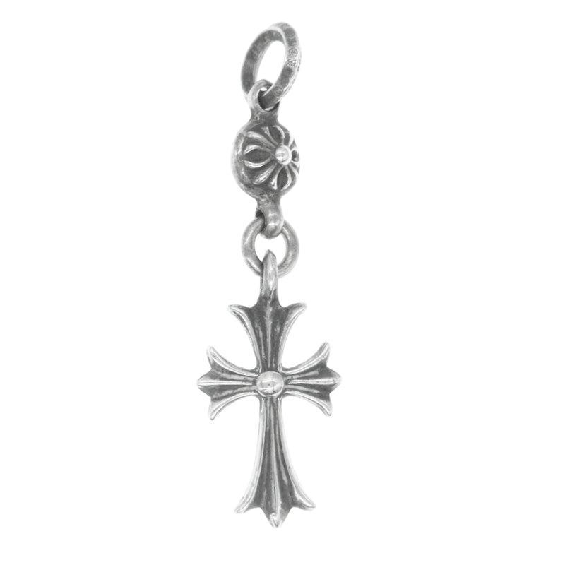 CHROME HEARTS クロムハーツ（原本無） 1B TNY CH CRS 1ボールタイニーCHクロス チャーム シルバー ネックレストップ シルバー系【中古】