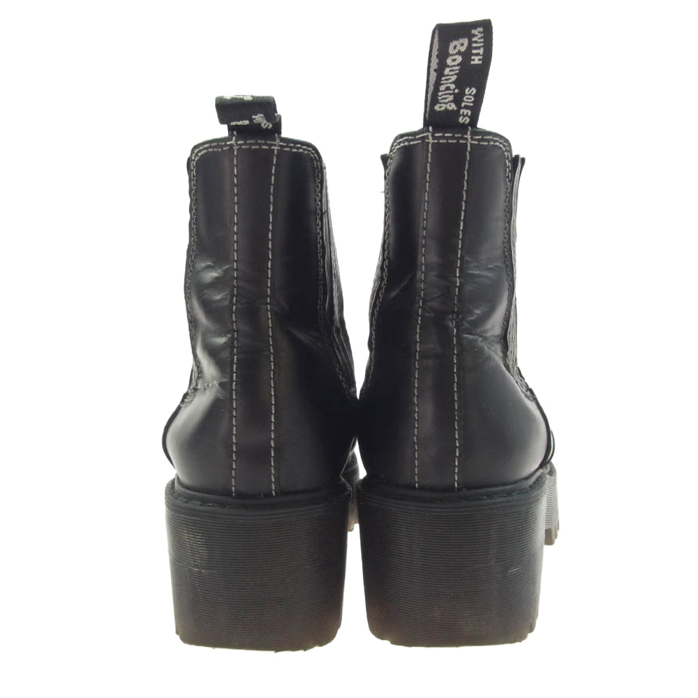 Dr.Martens ドクターマーチン rometty ロメッティ サイドゴア ブーツ ブラック系 UK5【中古】