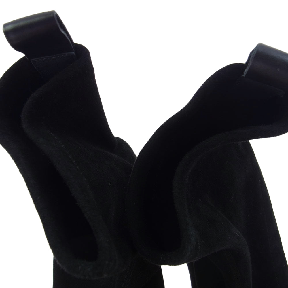 スタッカート アイムマットチャンキーソールブーツ ブラック系 24.0ｃｍ【極上美品】【中古】