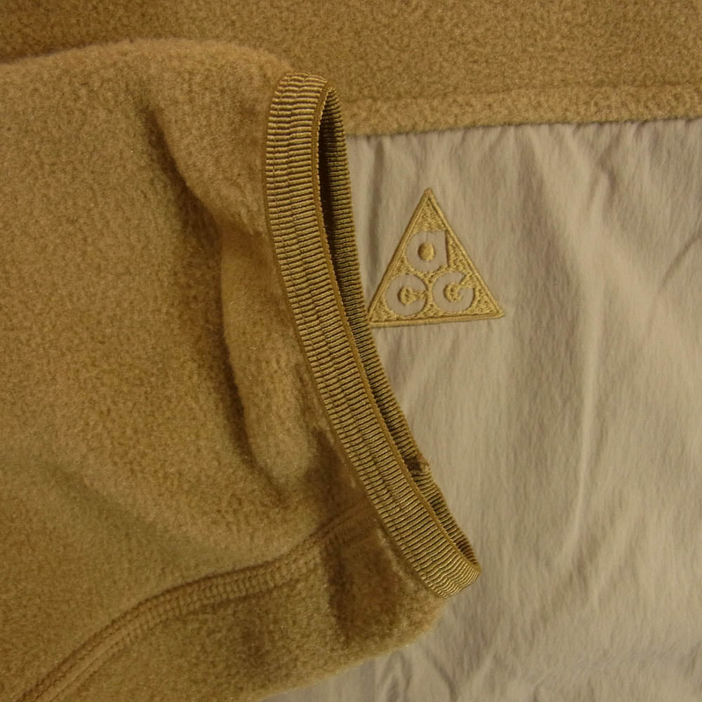 NIKE ナイキ CV0652-217 ACG Polartec Wolf Tree ポーラテック フルジップ フリースジャケット ブラウン系 M【新古品】【未使用】【中古】