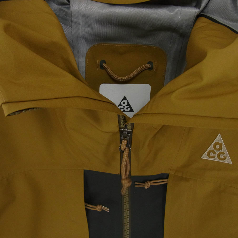 NIKE ナイキ CV0635-216 ACG AS M NRG ACG MISERY RIDGE GORE TEX ゴアテックス フード シェル ジャケット マウンテンパーカー ブラウン系 S【新古品】【未使用】【中古】