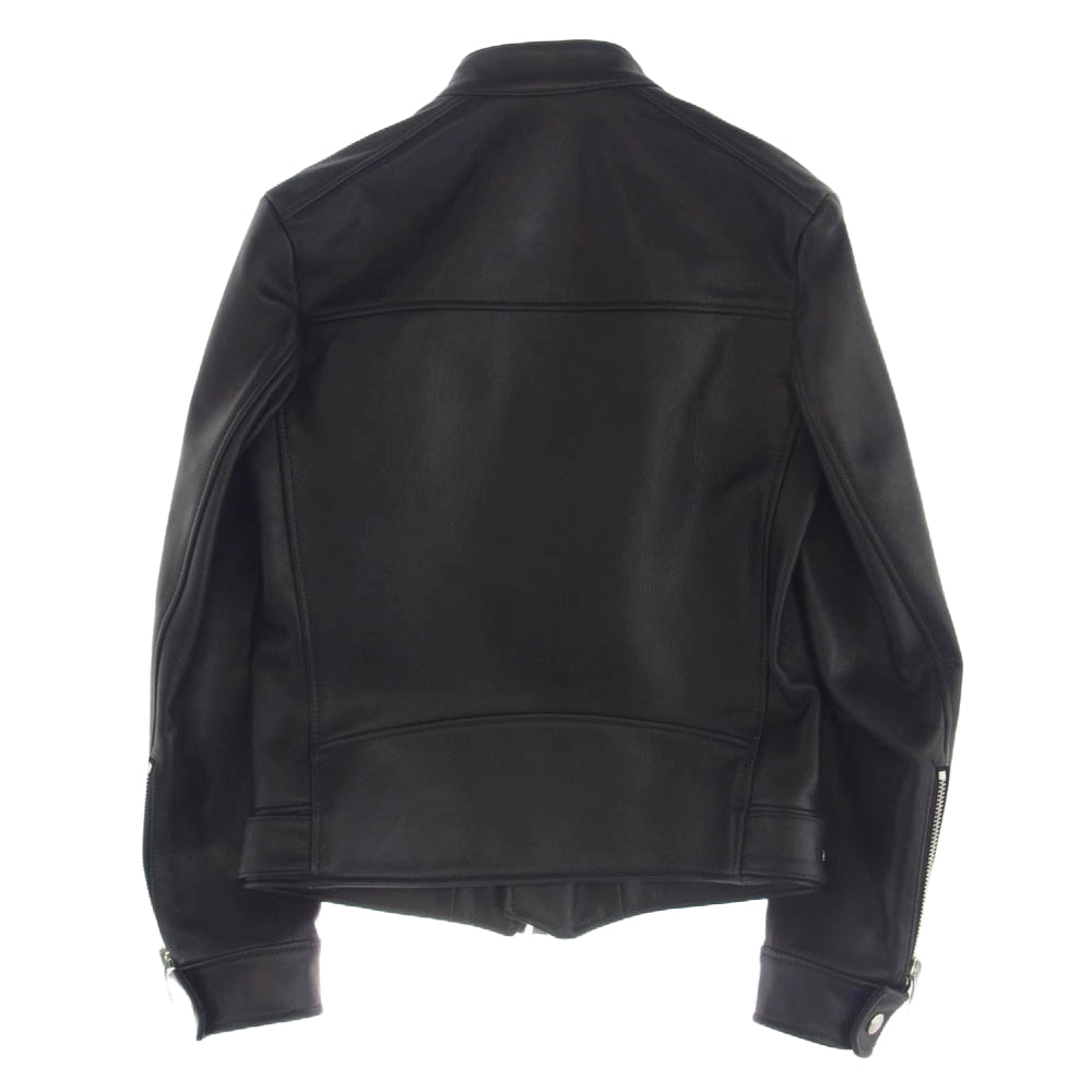 タグ付未使用品 ハリス レザージャケット ライダース カウレザー ブラック 42 フィクサー F-01 COW LEATHER カウレザー ダブルライダース ジャケット