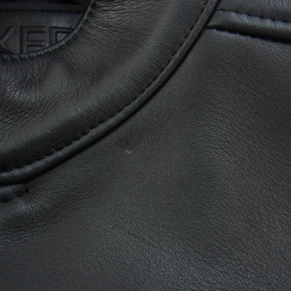 フィクサー F-01 COW LEATHER カウレザー ダブルライダース ジャケット ブラック系 42【新古品】【未使用】【中古】