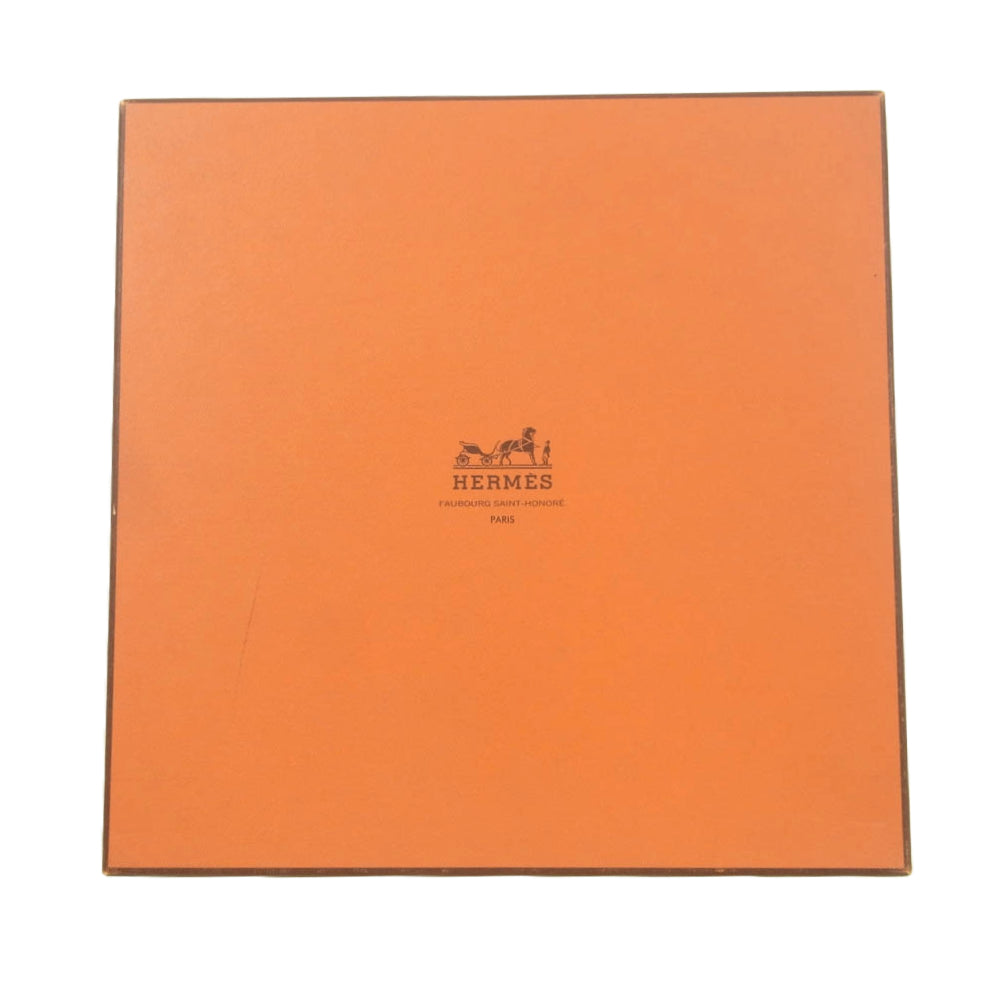 HERMES エルメス シルク100％  LA PRAIRIE カレ90 フラワー スカーフ ピンク系【中古】