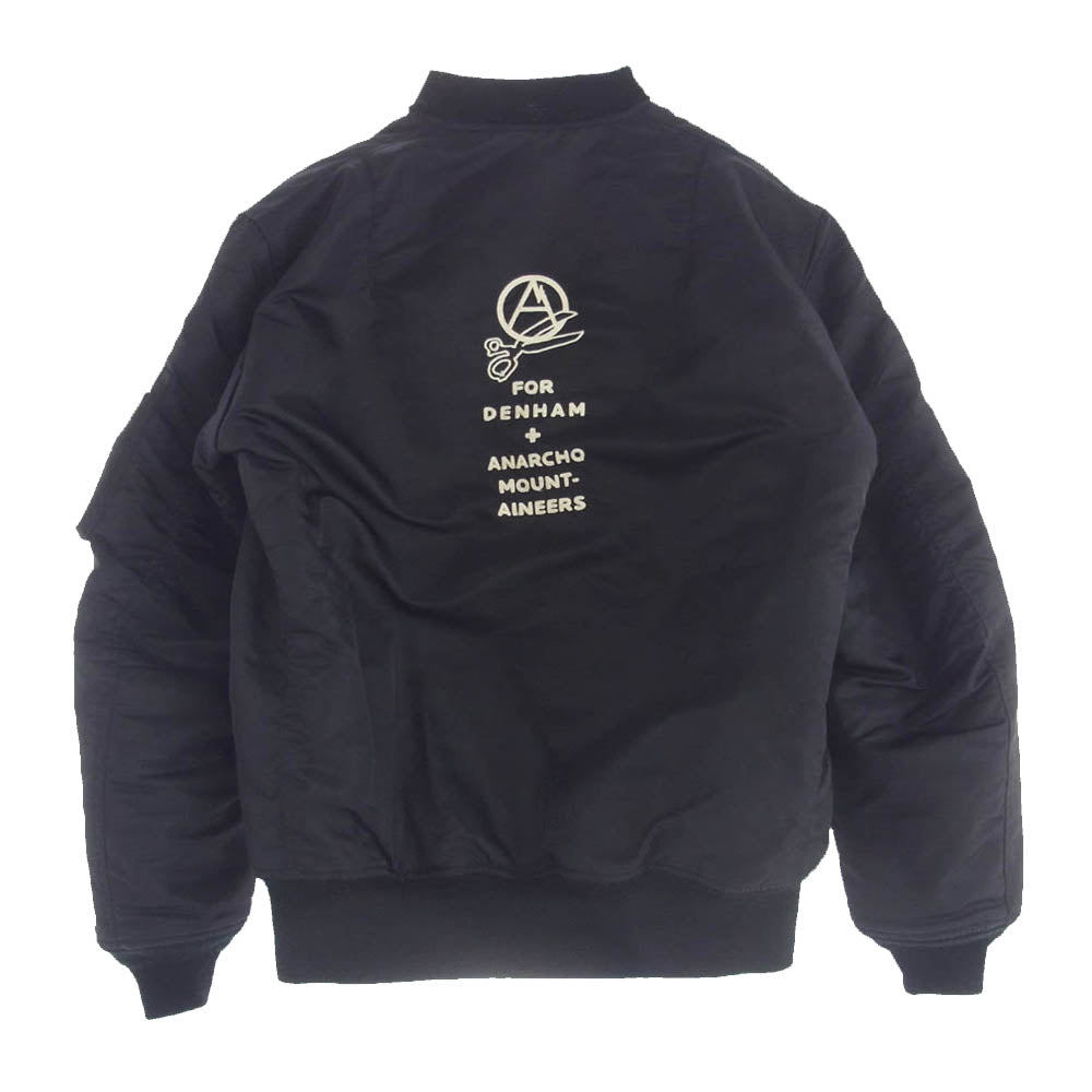 MOUNTAIN RESEARCH マウンテンリサーチ デンハム DENHAM DM-1 MA-1 ジャケット ブラック系 M【中古】